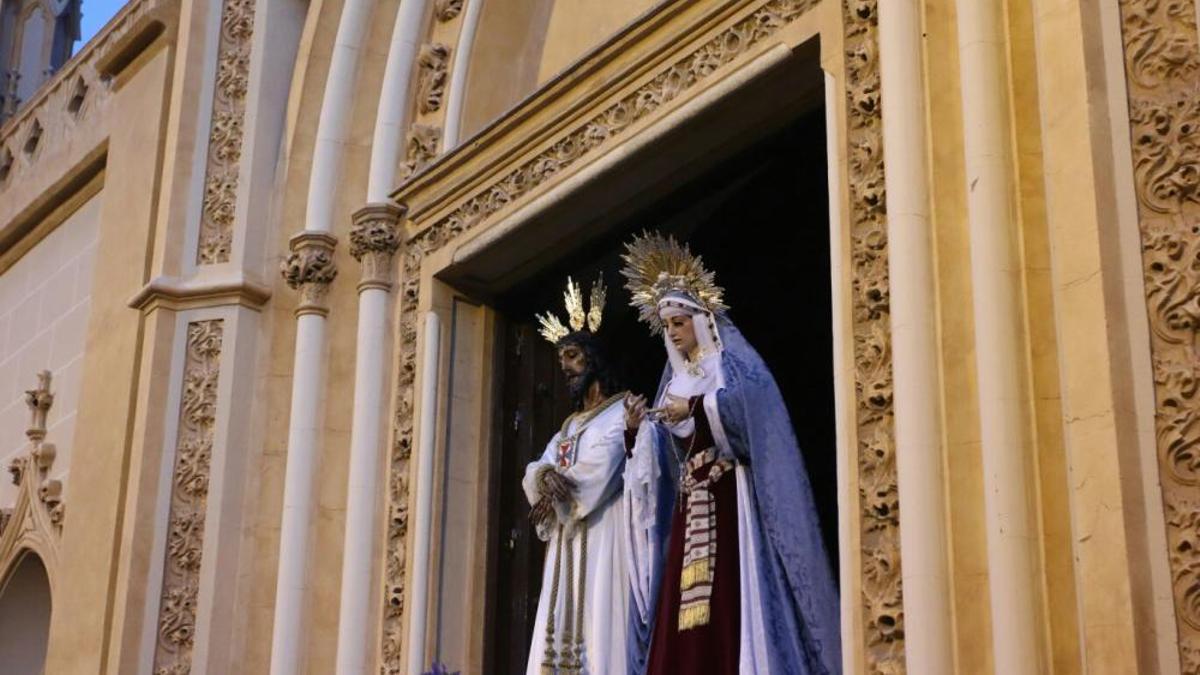 Misa del Alba del Cautivo y la Virgen de la Trinidad.