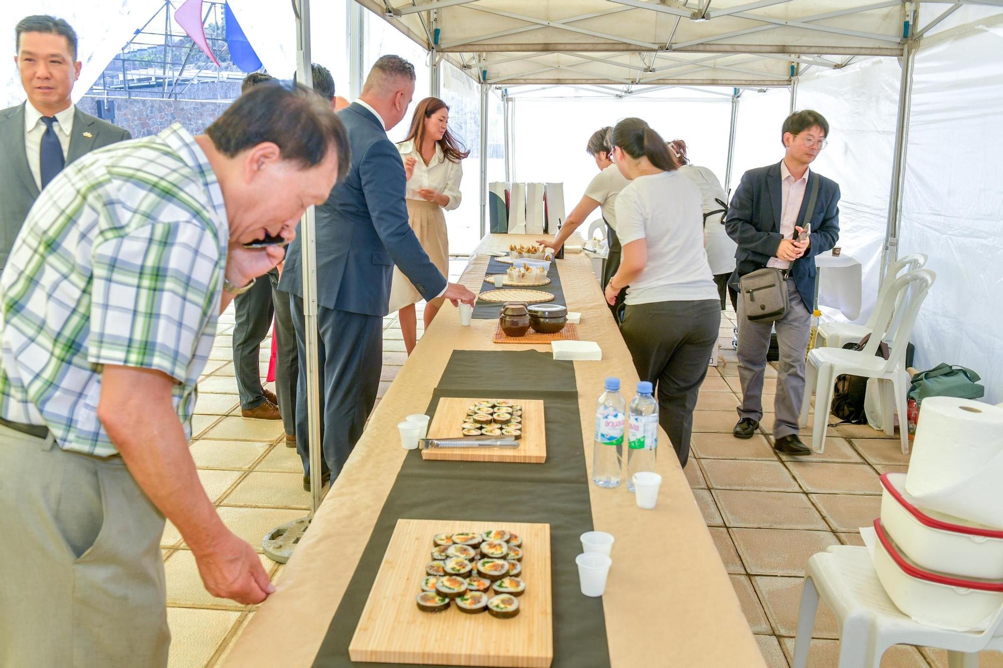 Feria de productos del mar de Corea en el Centro Comercial Las Arenas