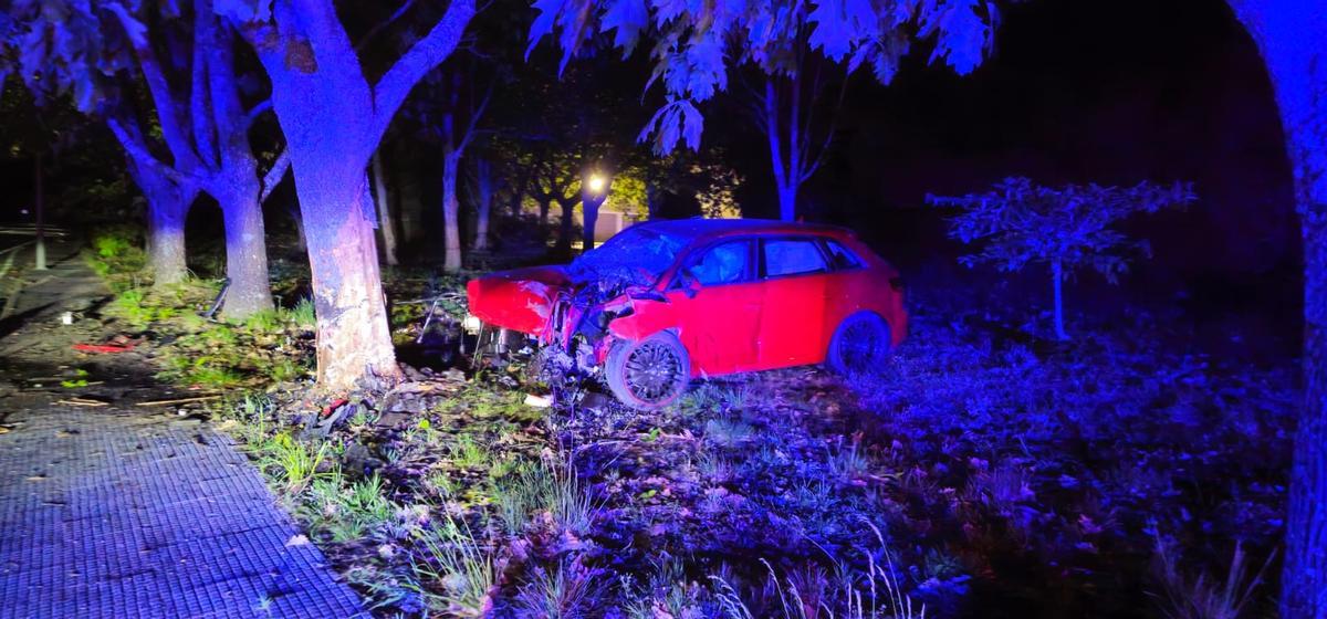 Coche accidentado