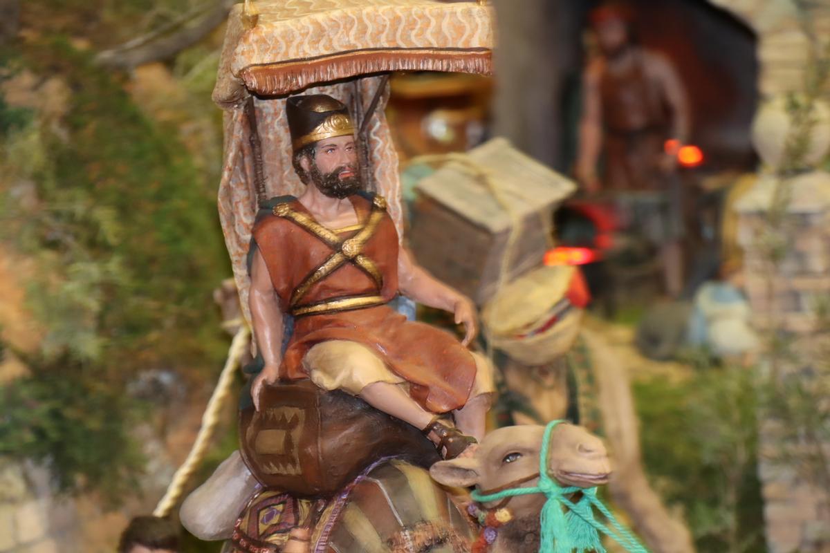 Así es el belén del Salón de Cristal en el Ayuntamiento de València