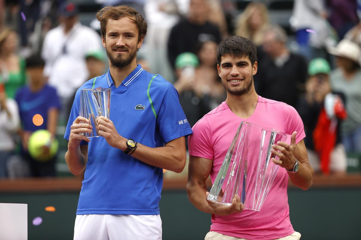 Final de Indian Wells: Carlos Alcaraz - Daniil Medvedev