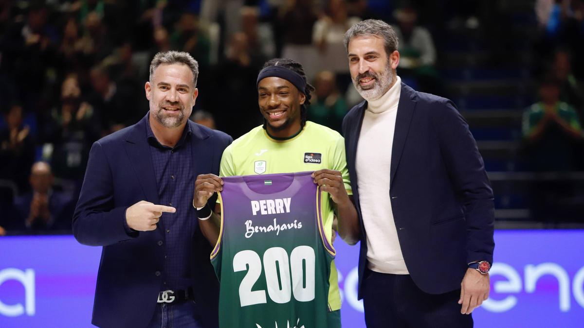Kendrick Perry disputó su partido número 200 con el Unicaja.