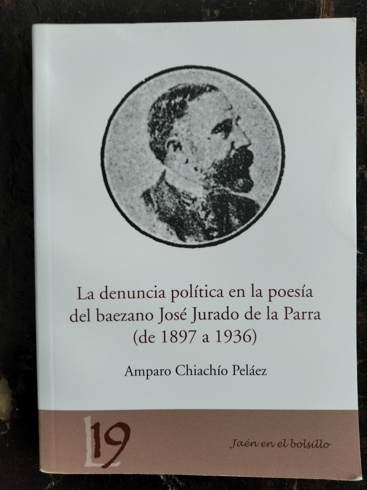 José Jurado de la Parra, en un libro de Amparo Chiachío sobre la impronta política en su obra.