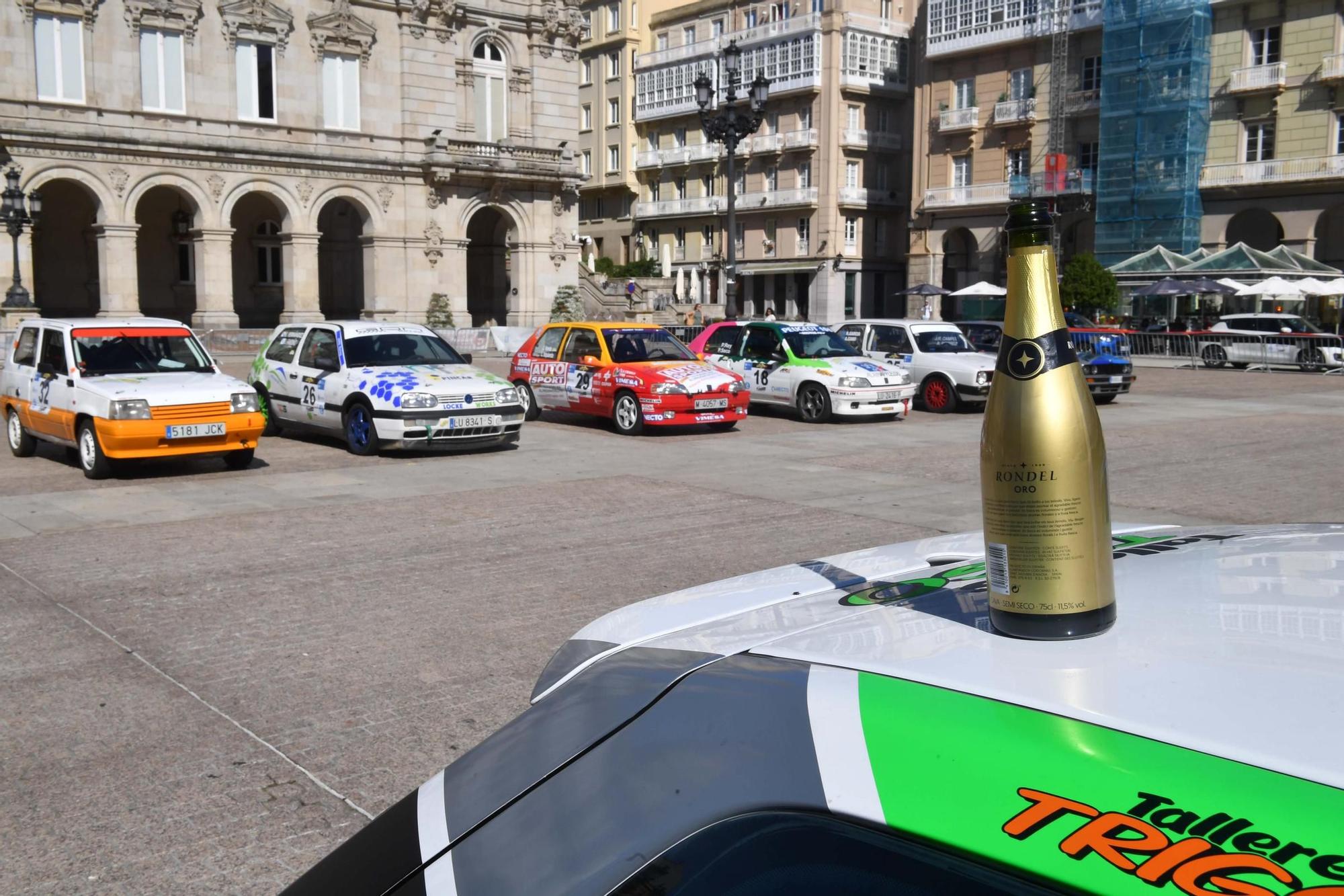 Las altas temperaturas despiden el Rallye Rías Altas de vehículos históricos