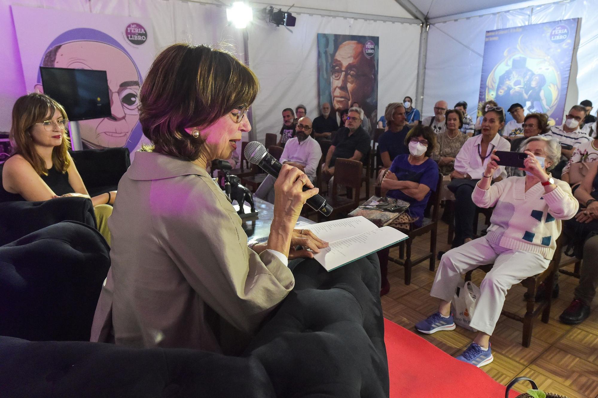 Pilar del Río, en la Feria del Libro de Las Palmas de Gran Canaria