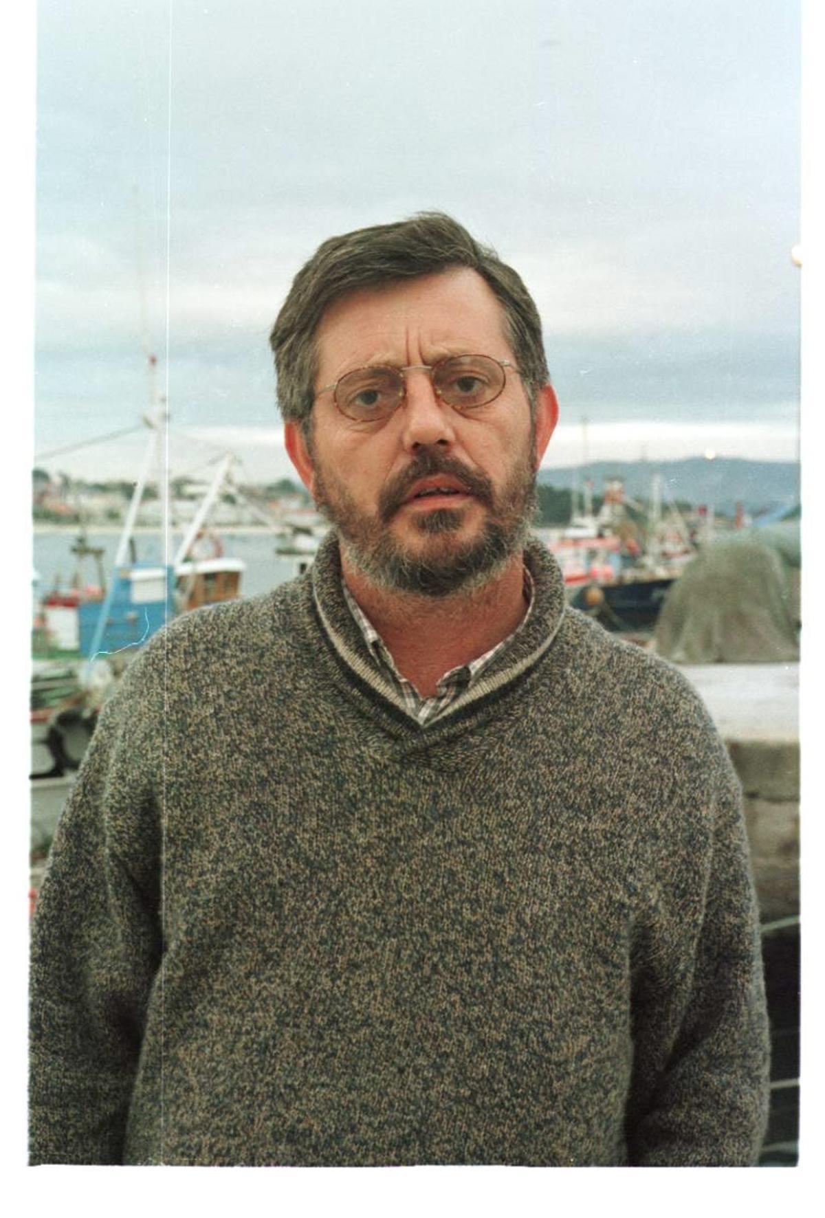 Pazos, como diputado de Esquerda Galega en 1998