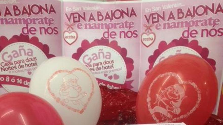 Las compras de San Valentín en Baiona tienen premio