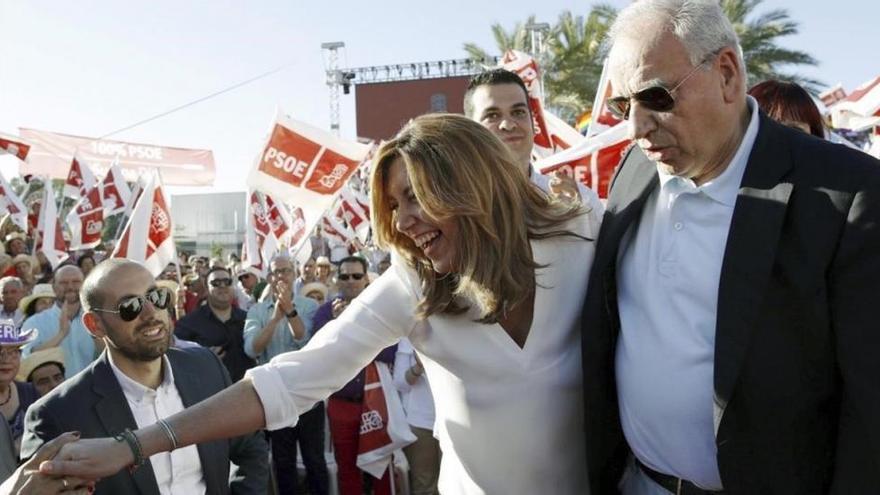 Susana Díaz apela a la unidad del PSOE para enfrentar a Podemos