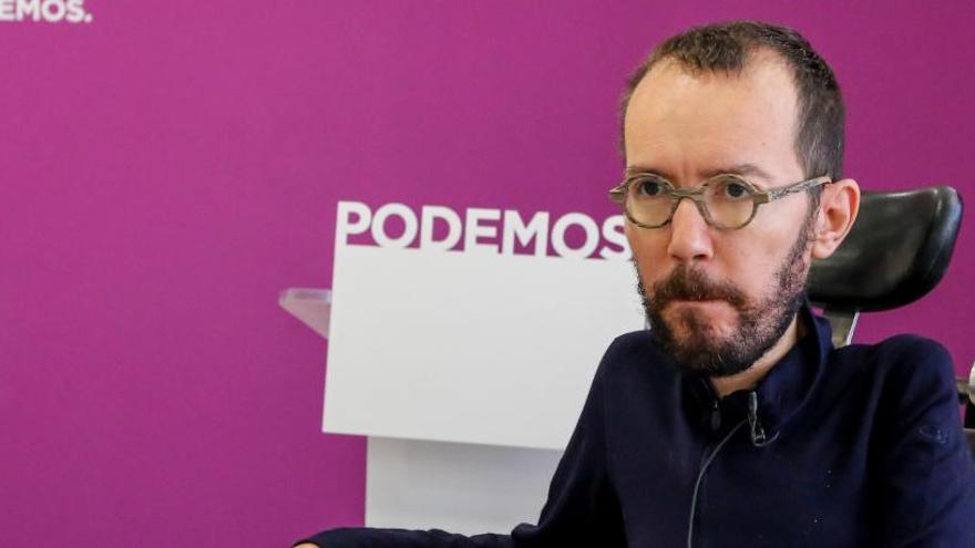 Pablo Echenique, secretario de Organización de Podemos.