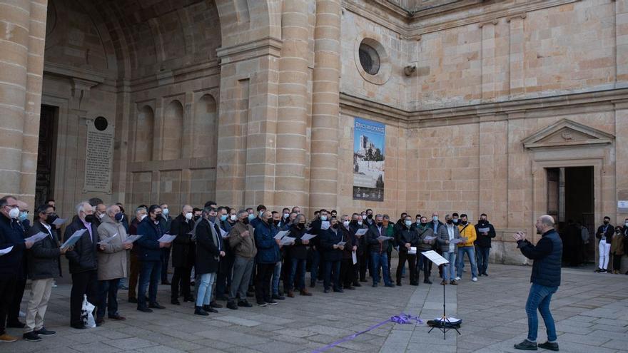 El último ensayo del Miserere en Zamora