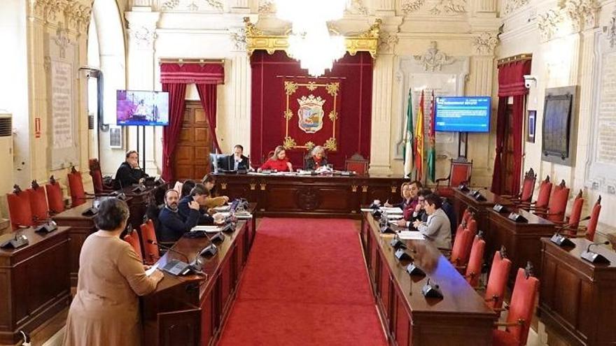 Un momento de la Comisión de Sostenibilidad Ambiental en el Ayuntamiento.