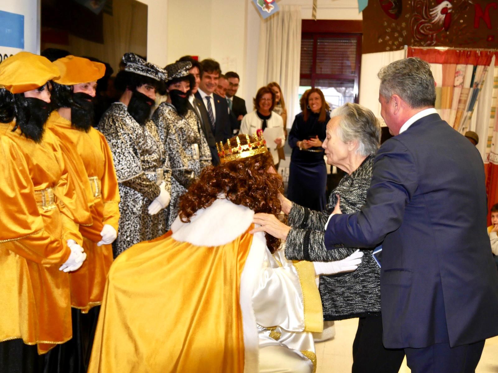 Recepción de los Reyes Magos en la residencia de Almassora