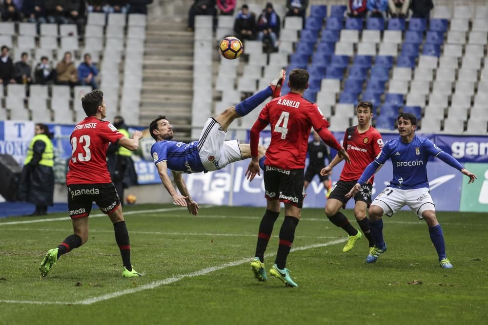 Secuencia del gol de Toche ante el Mallorca en el Carlos Tartiere