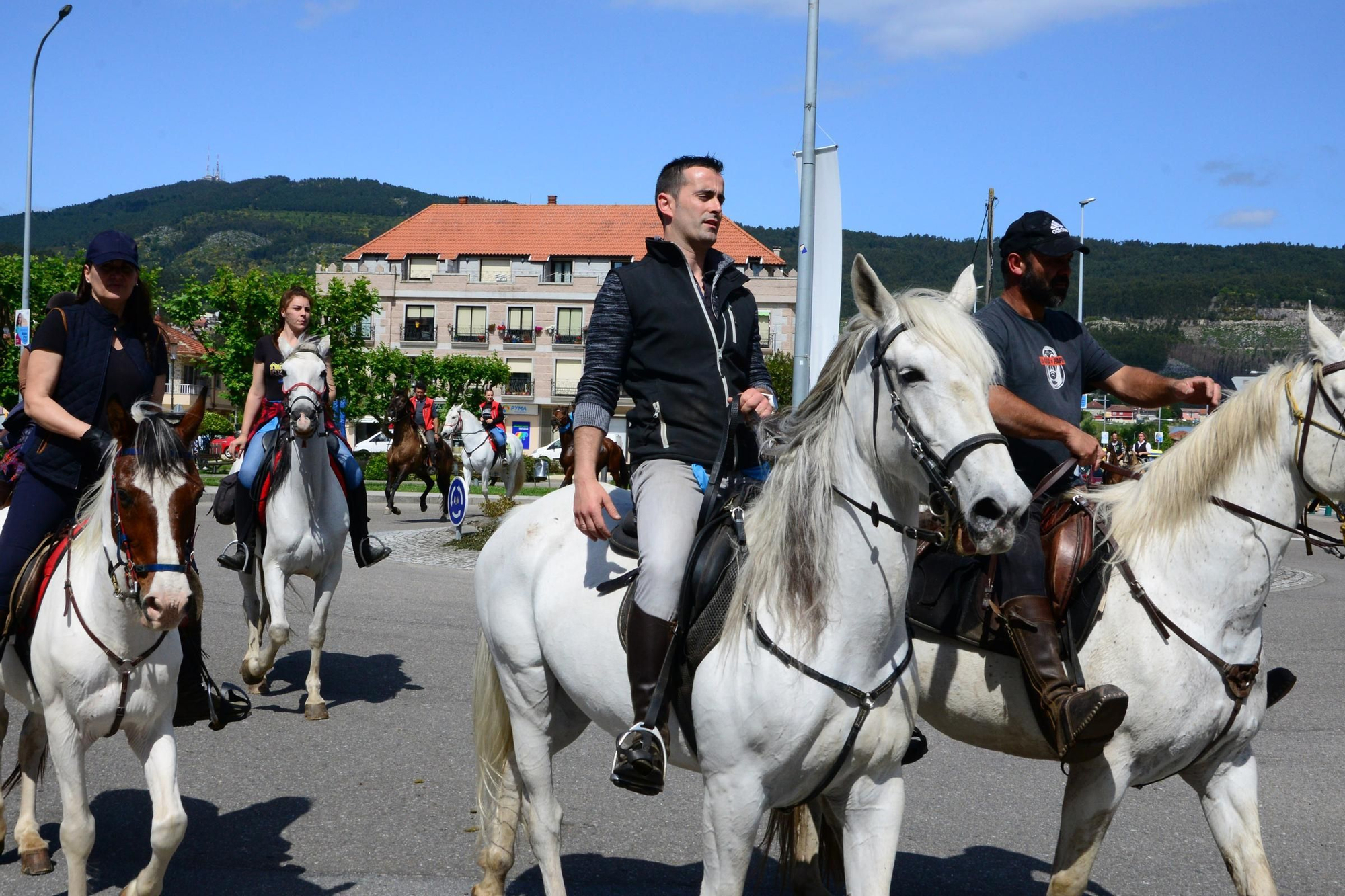 Más de 200 jinetes en la Xuntaza Cabalar de Moaña