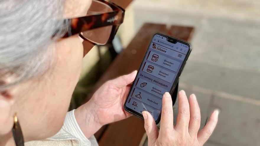 Solsona estrena una nova guia digital per promocionar el comerç local