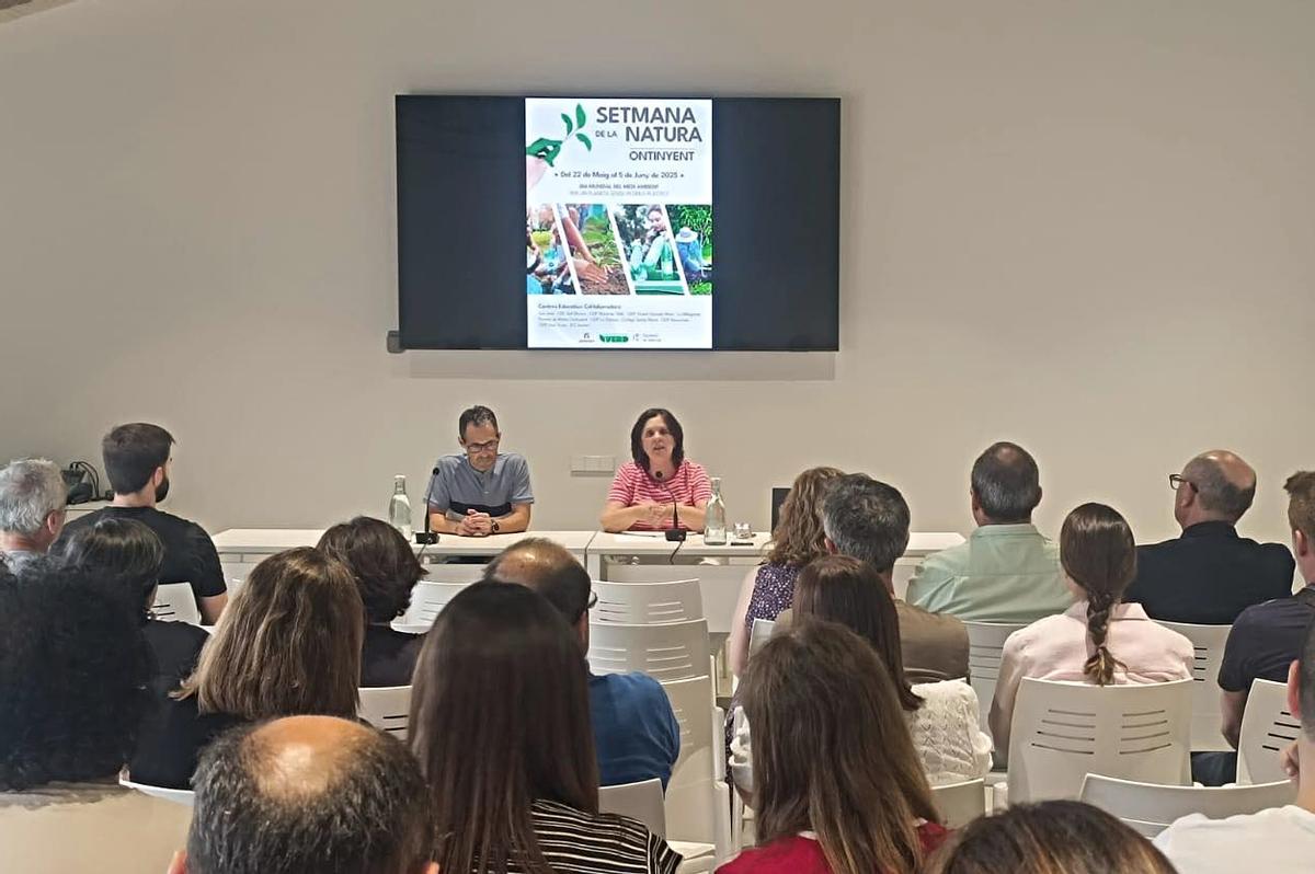 Acto de clausura de la Setmana de la Natura en Ontinyent.