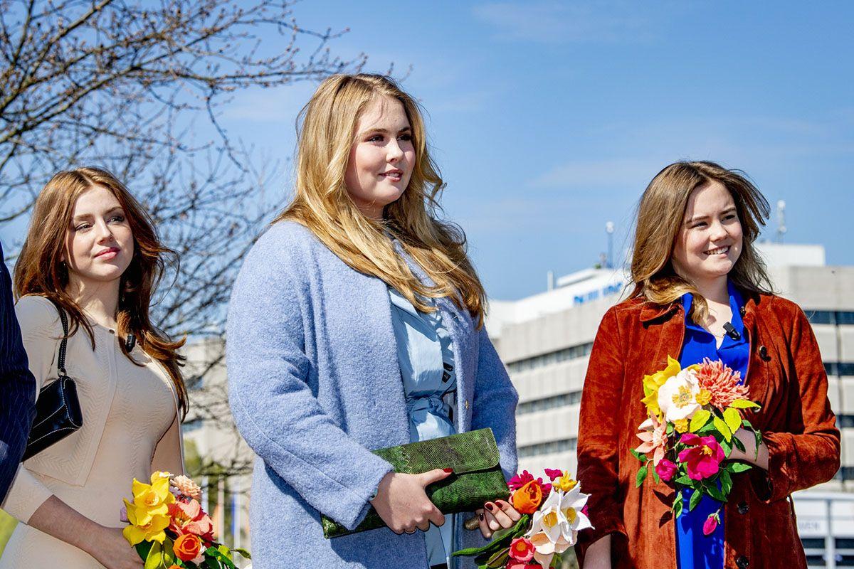 Las tres hijas de los reyes de Holanda