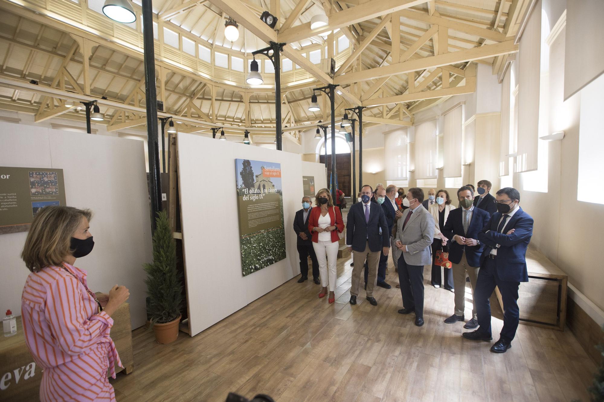 Trascorrales abre una ventana al pasado: inauguración de la muestra "Santullano, viaje al siglo IX"