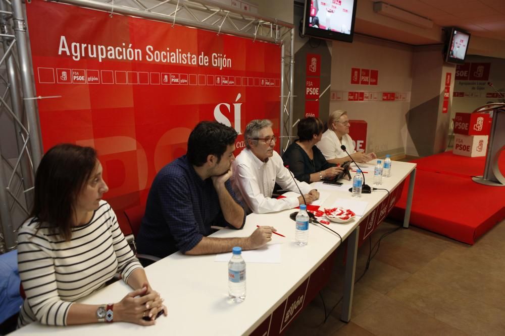 Asamblea extraordinaria del PSOE de Gijón