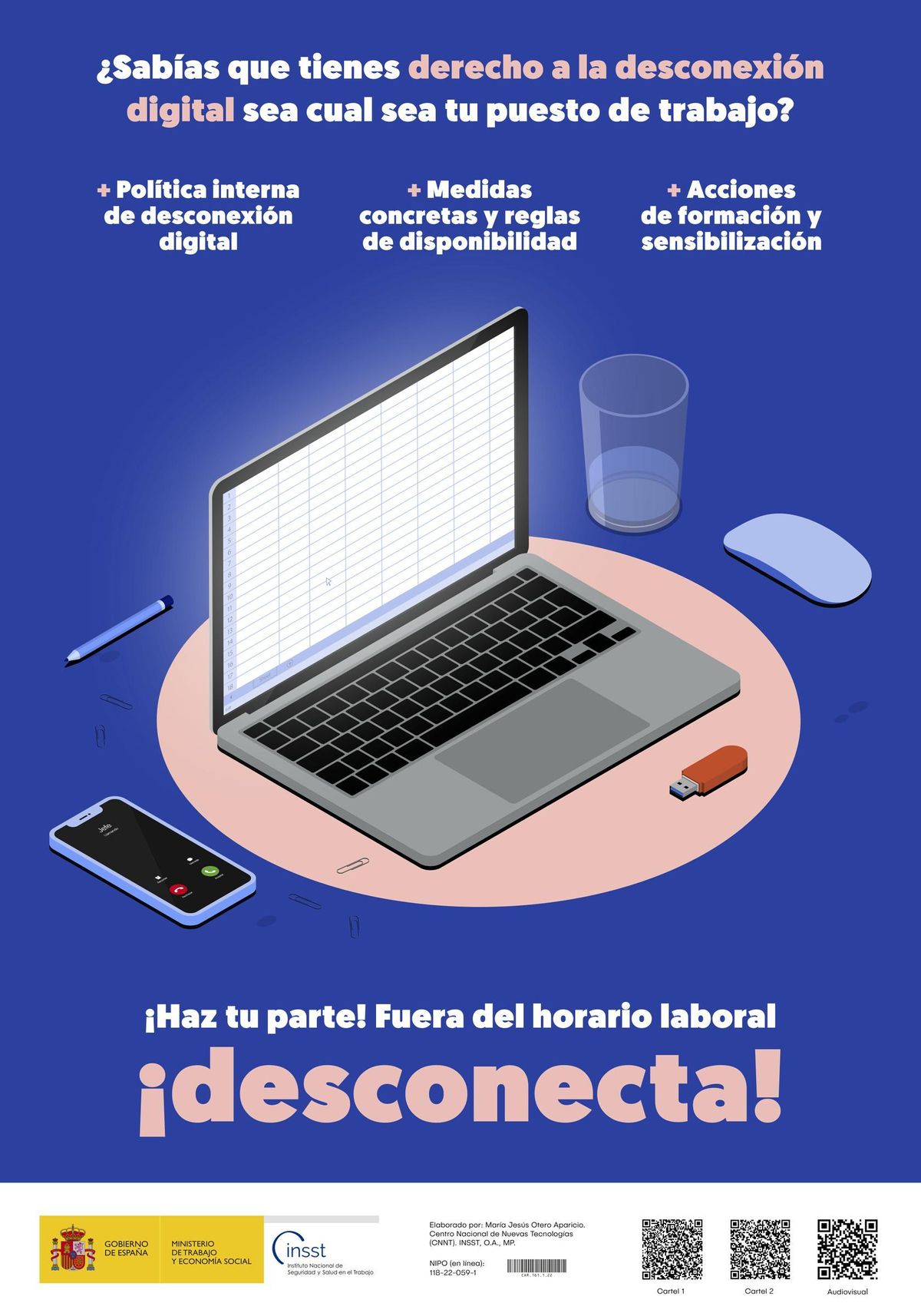 El Ministerio de Trabajo apuesta por la desconexión digital durante las vacaciones de verano