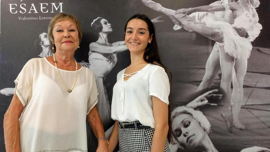 La alumna de ESAEM Irene Estévez, de 16 años, ha sido seleccionada para formar parte de la Escuela de Ballet del Teatro Bolshói.