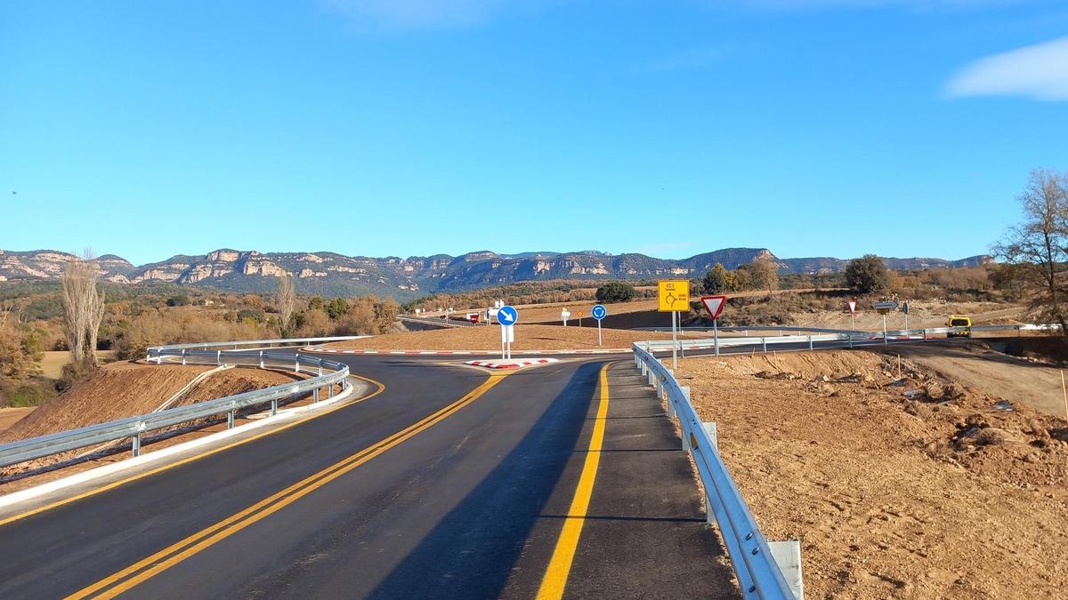 Tram remodelat de la B-420, a Montmajor