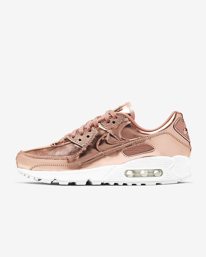Nike Air Max 90 en oro rosa
