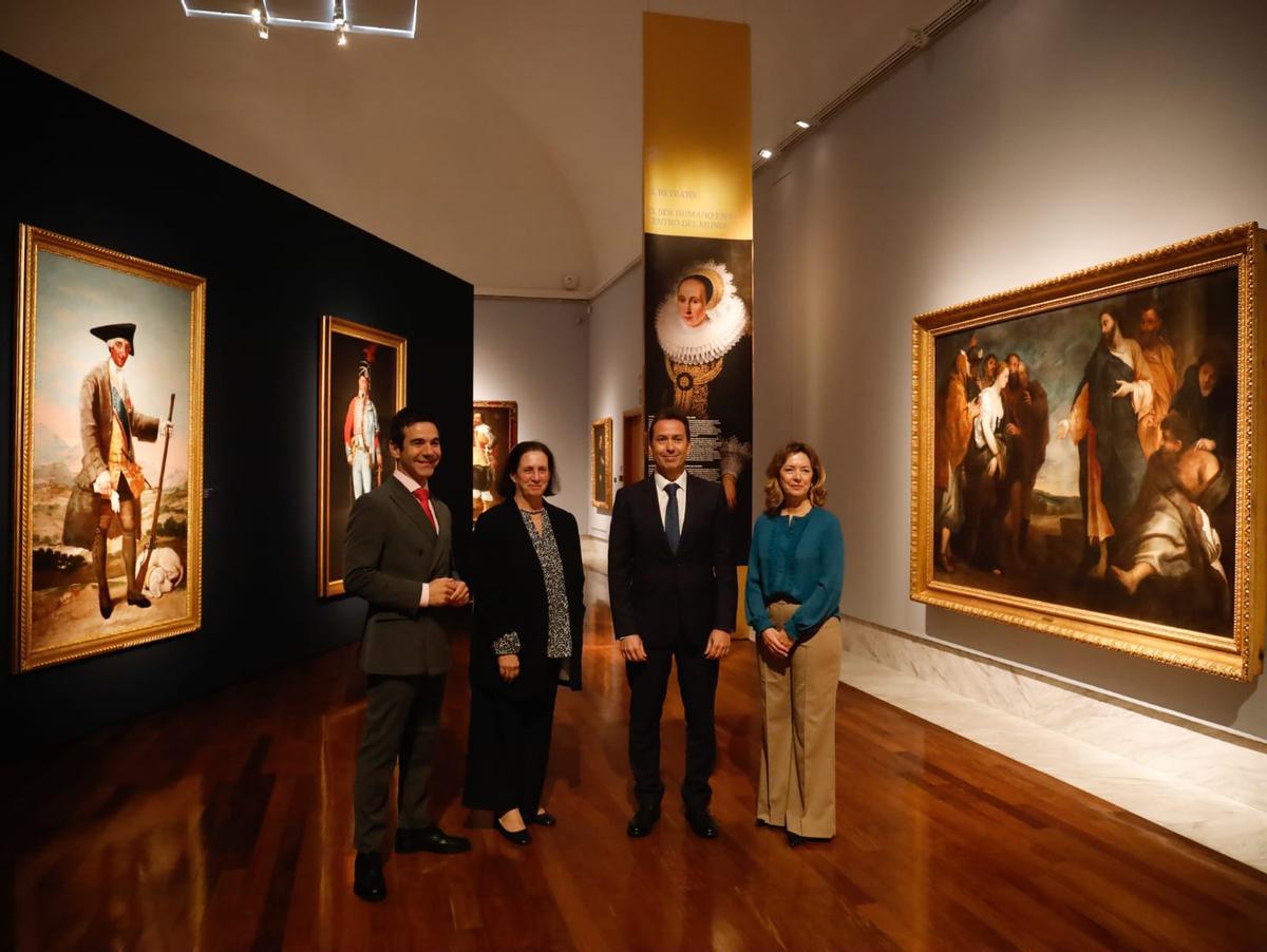González Tornel, Pilar Tébar, José Manuel Mieres y María Luisa Barrio.
