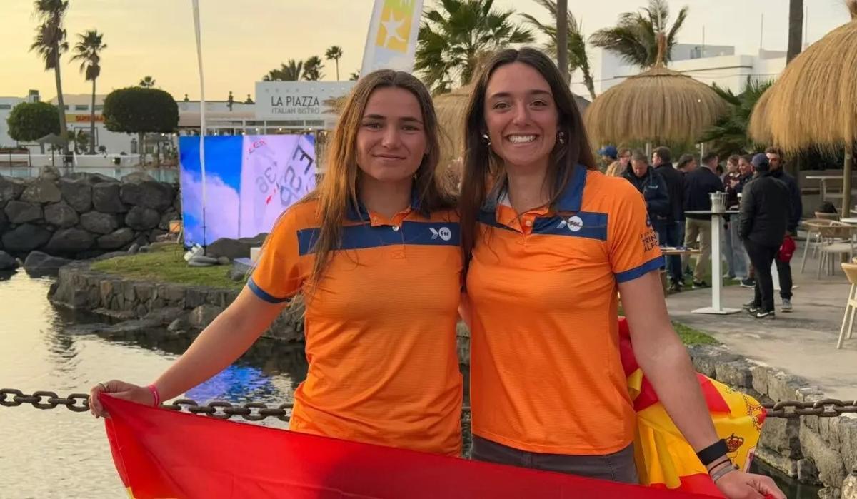 Adriana Castro e Irene de Tomás brillaron en el Mundial sub-21 de ILCA 6.