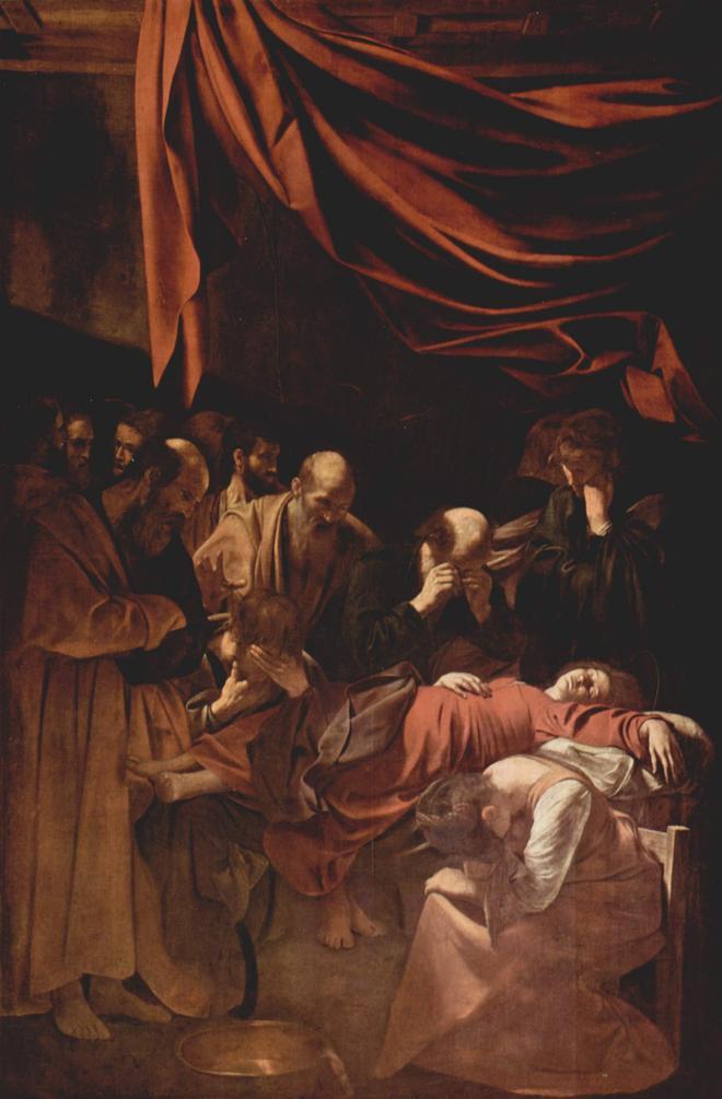 La muerte de la virgen, Caravaggio