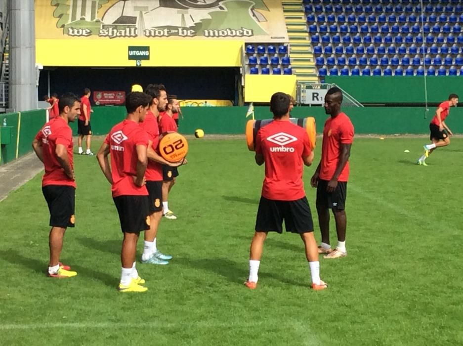 Entrenamiento del RCD Mallorca en Holanda: Vázquez hace sudar a la plantilla