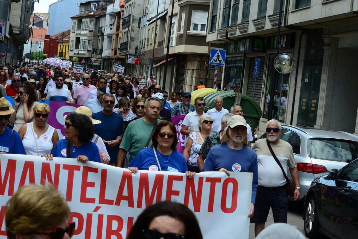 La manifestación por el PAC de Moaña, en imágenes La manifestación por el PAC de Moaña, en imágenes