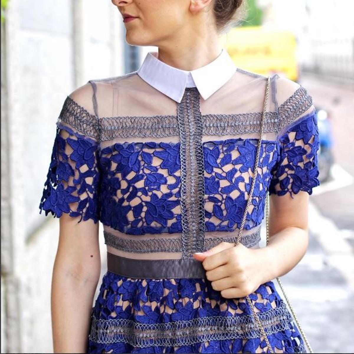 Inspiración bloguer, Natasha Blair con vestido camisero
