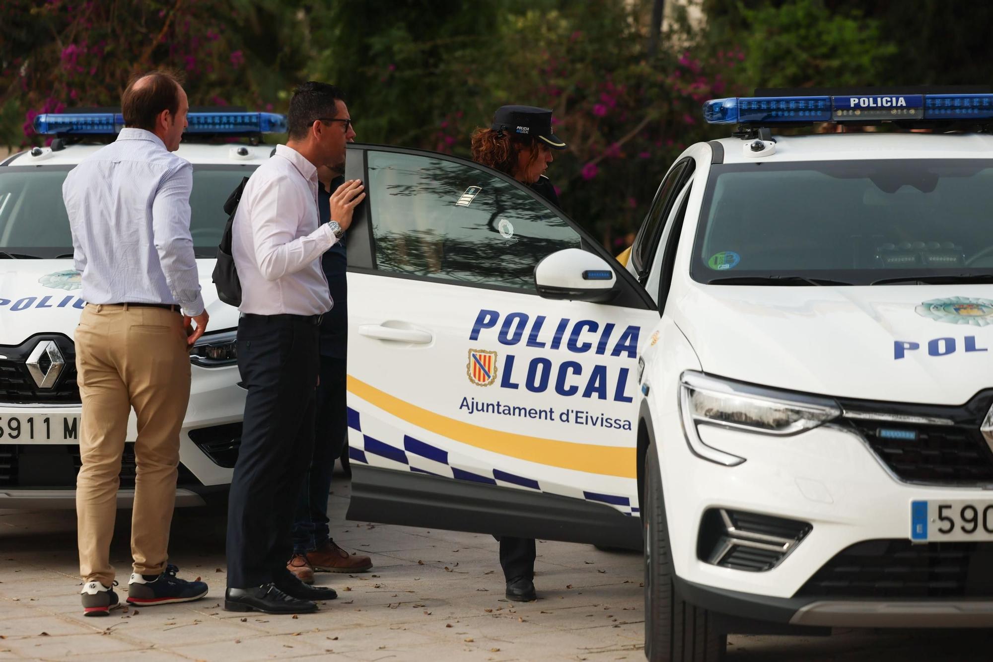 Más agentes de policía en las zonas de botellón y de más de robos de Ibiza