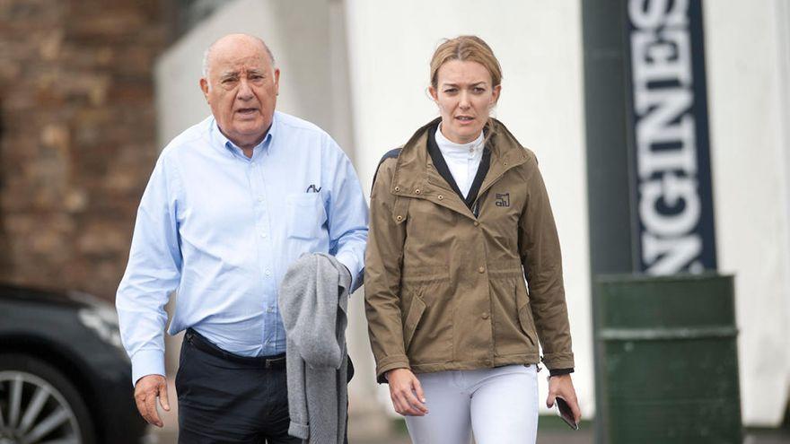 Amancio Ortega y su hija, Marta Ortega.