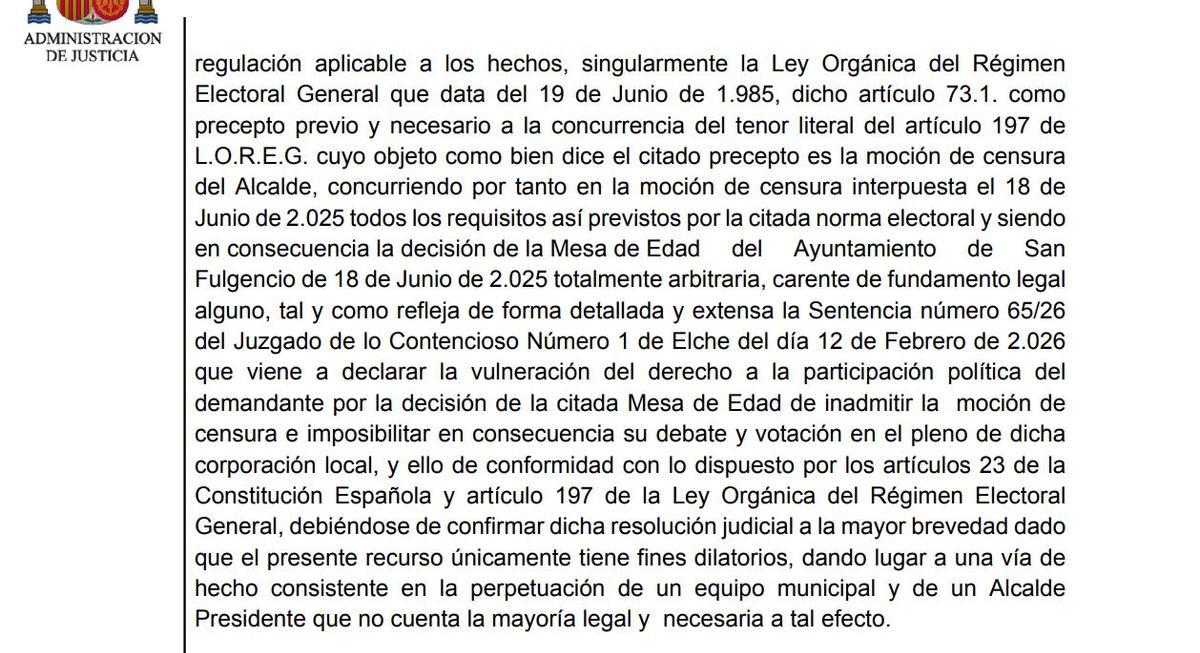 extracto de la resolucíon de la fiscalía