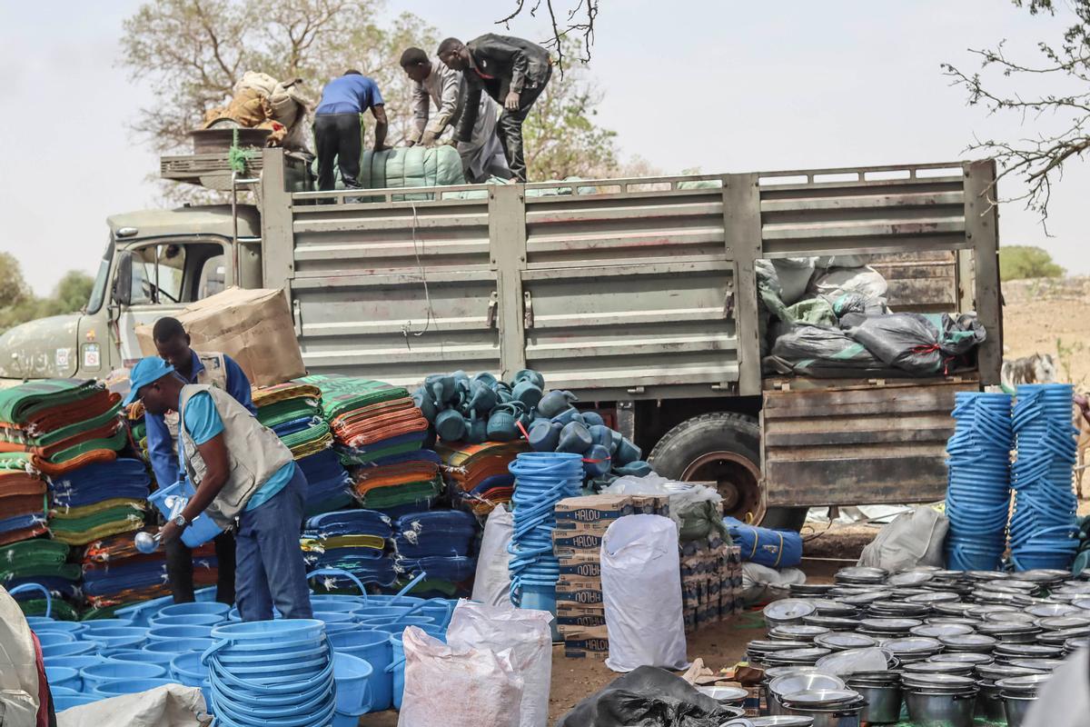 Éxodo de refugiados sudaneses hacia El Chad