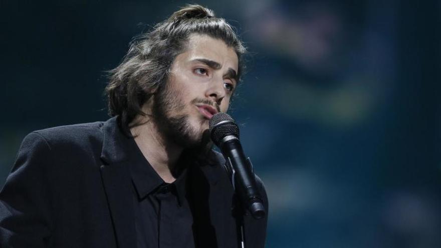 El cantante portugués Salvador Sobral.