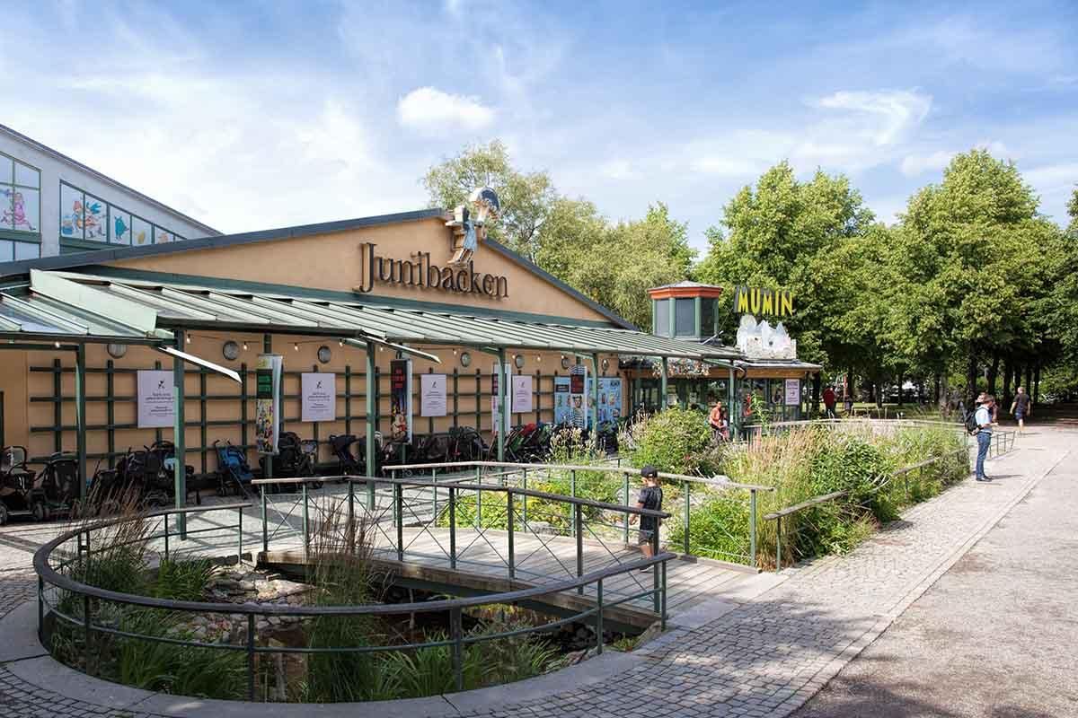 Entrada al museo Junibacken, para fans de Pippi Calzaslargas.