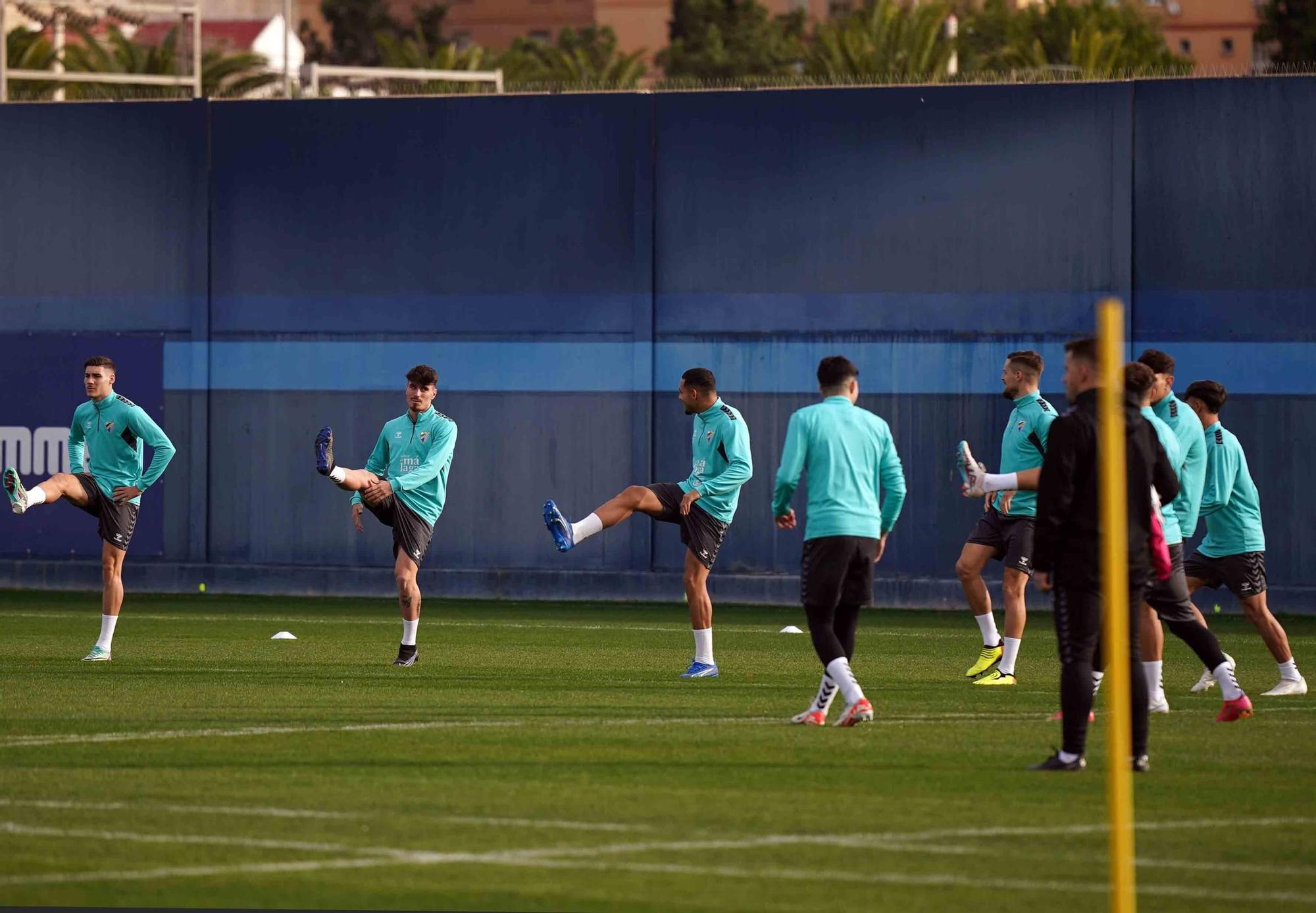 El Málaga CF retoma los entrenamientos tras el choque de Copa