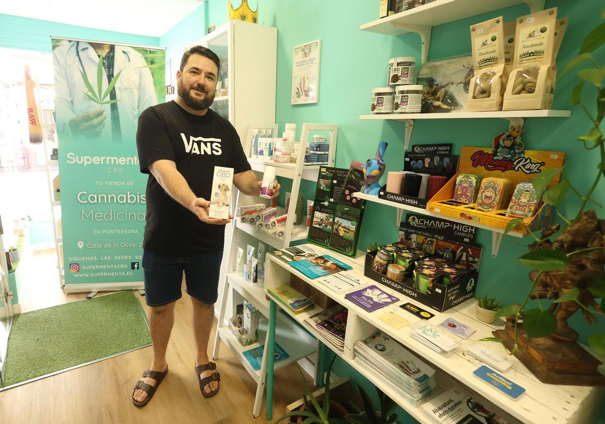 Pontevedra. Venta de productos elaborados con cannabis