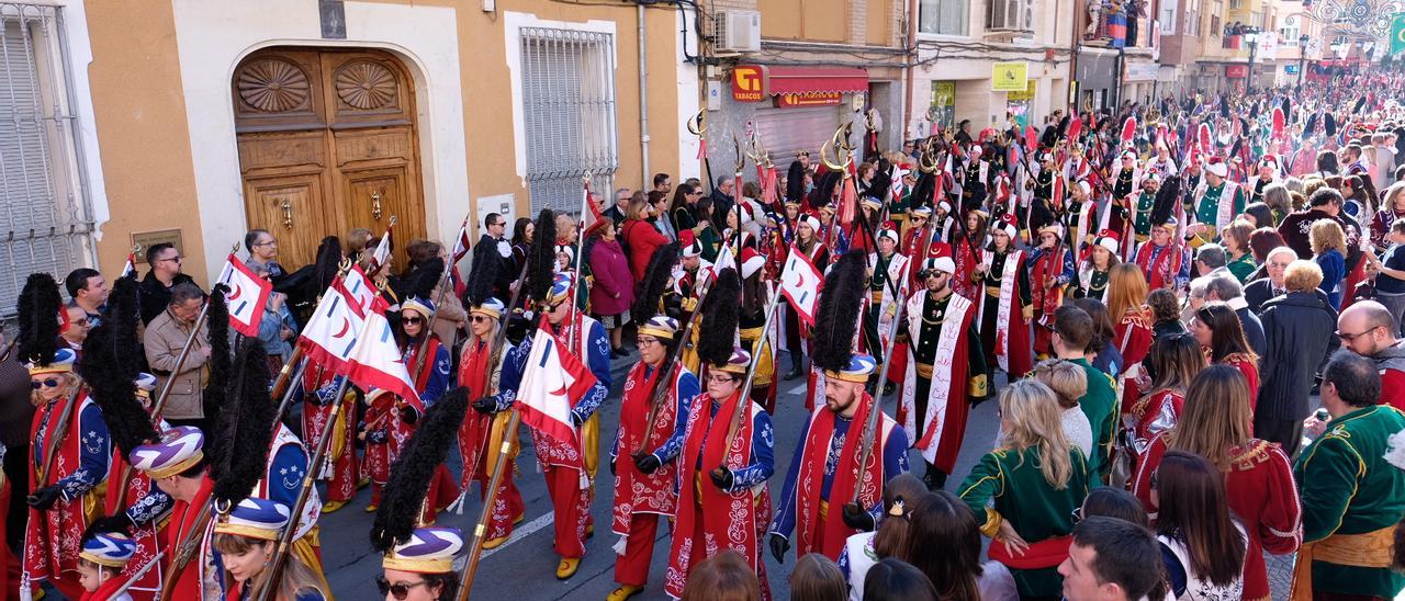 El desfile de la Procesión de San Blas del 3 de febrero de 2020.