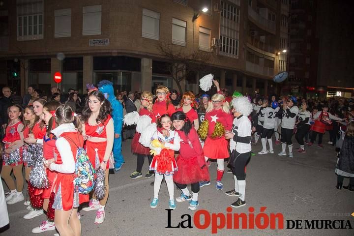 Desfile de carnaval en Caravaca