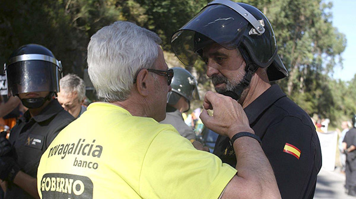 Els manifestants reclamen el reintegrament íntegre de les quantitats que consideren que els han estafat.