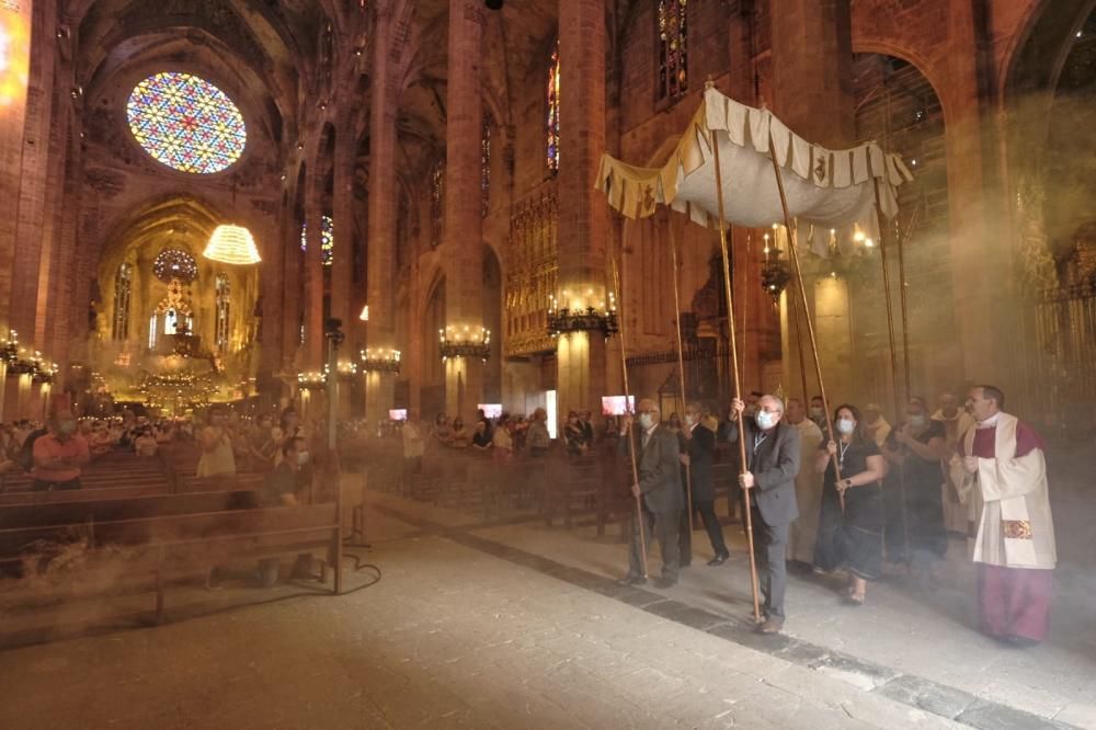 La Iglesia de Mallorca celebra el Corpus Christi