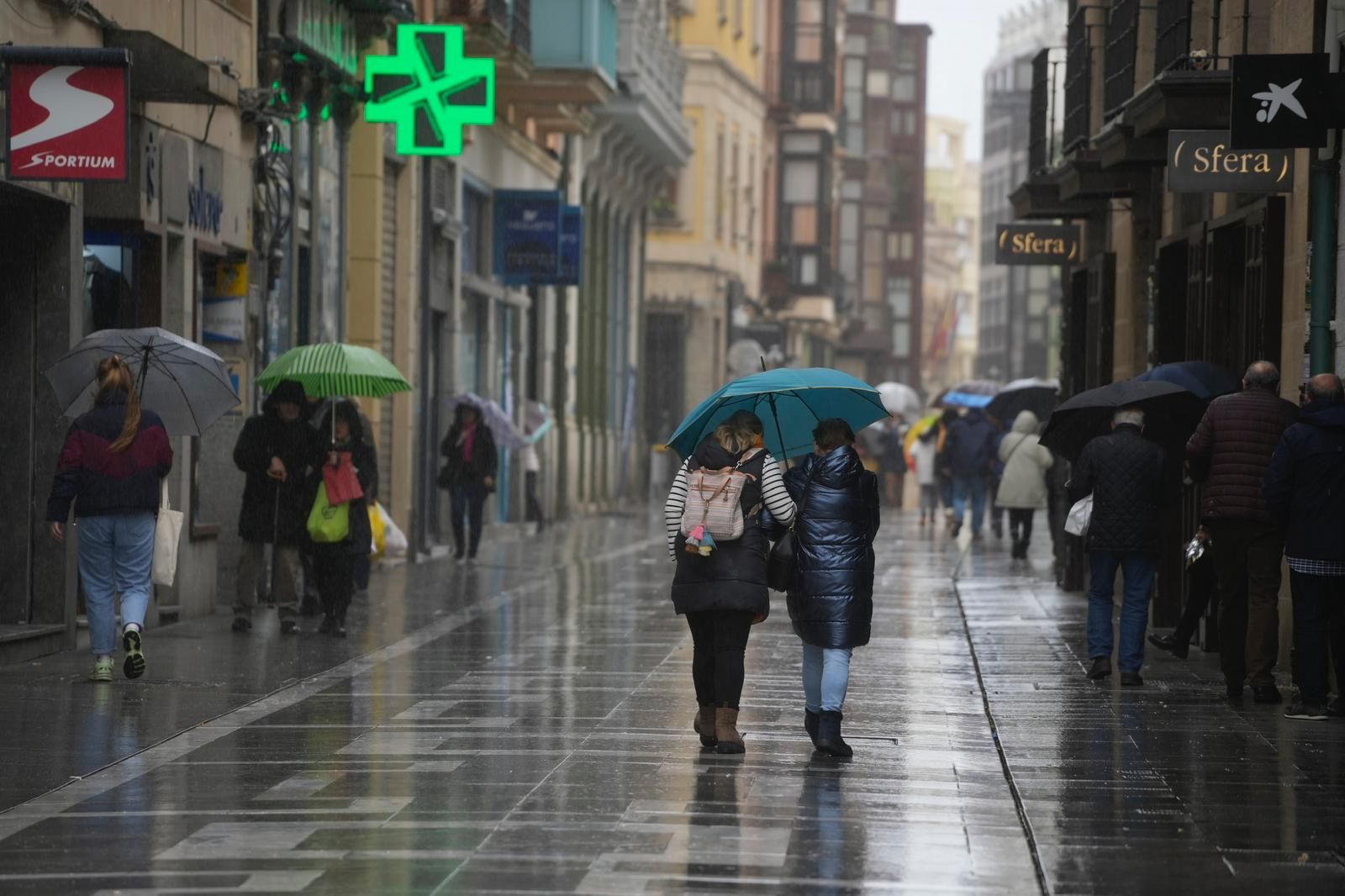 Las imágenes del temporal de lluvia por la borrasca 'Domingos' en Zamora