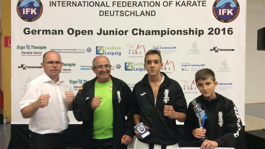 Diego Barber obtiene la primera plaza en el Open de Alemania de Karate IFK