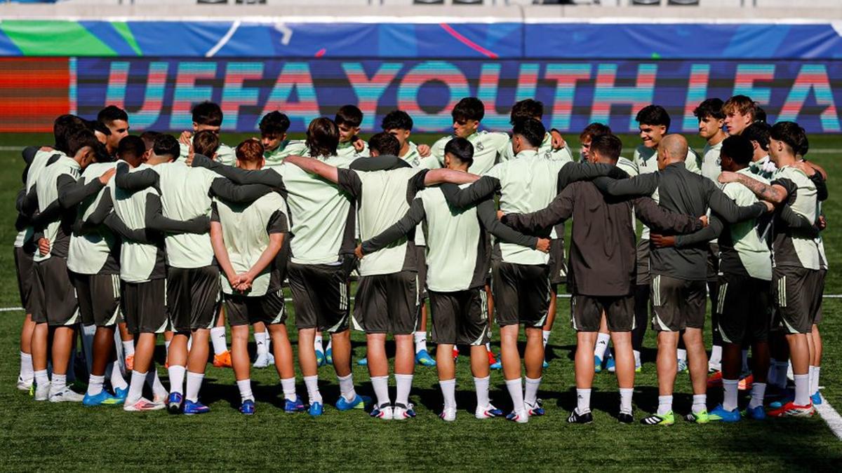 El Juvenil A del Real Madrid ya se encuentra en Suiza para disputar la Final Four