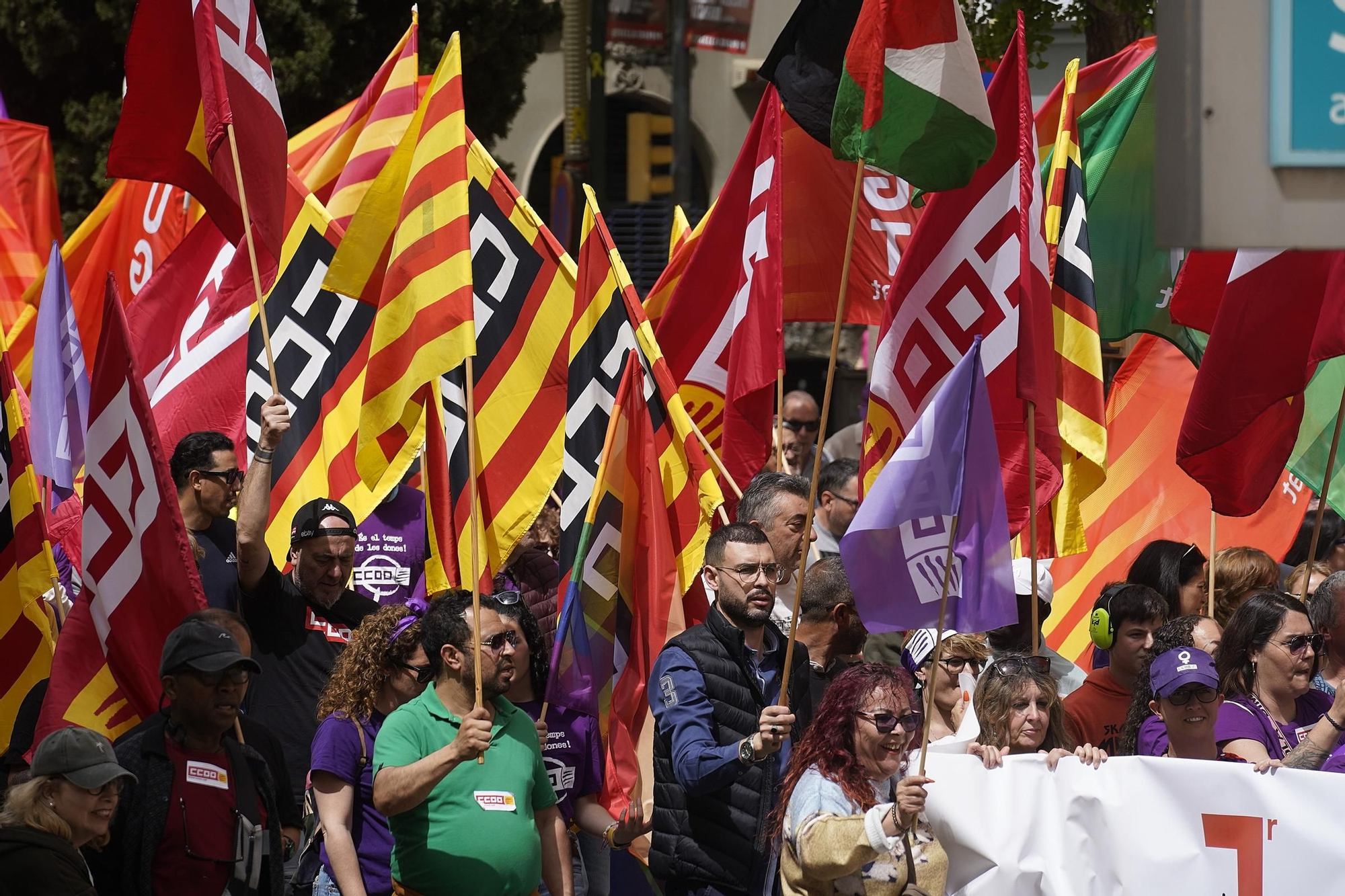 El sindicalisme gironí reclama reduir la jornada i fenar els accidents laborals