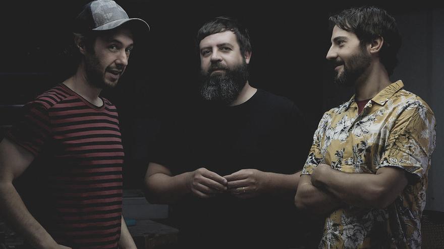 Juande Jiménez, Miguel Rueda y Alejandro Hidalgo; o sea, Ballena, en una imagen promocional.